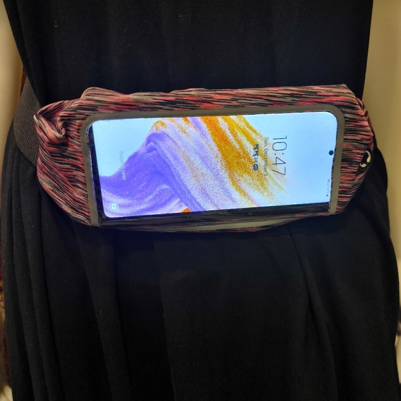 FANNY PACK Slim Running Belt for Phone, Anti-Theft, Zipper Pouch for Keys, Money - Picture 11 of 12